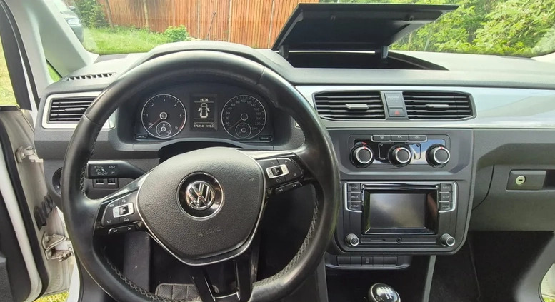 Volkswagen Caddy cena 46000 przebieg: 275294, rok produkcji 2015 z Golina małe 79